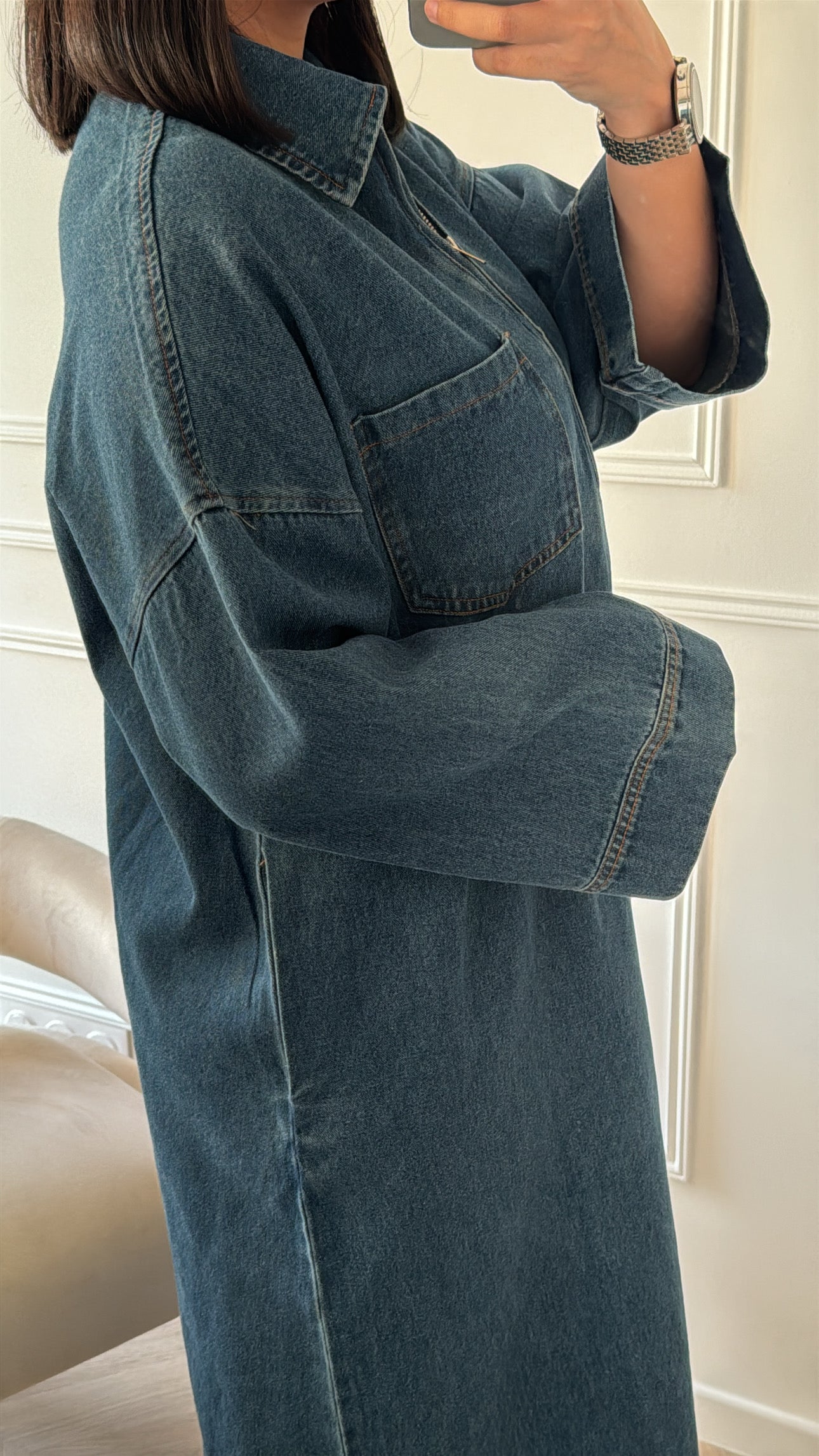 EÏA | ROBE EN JEAN BLEU