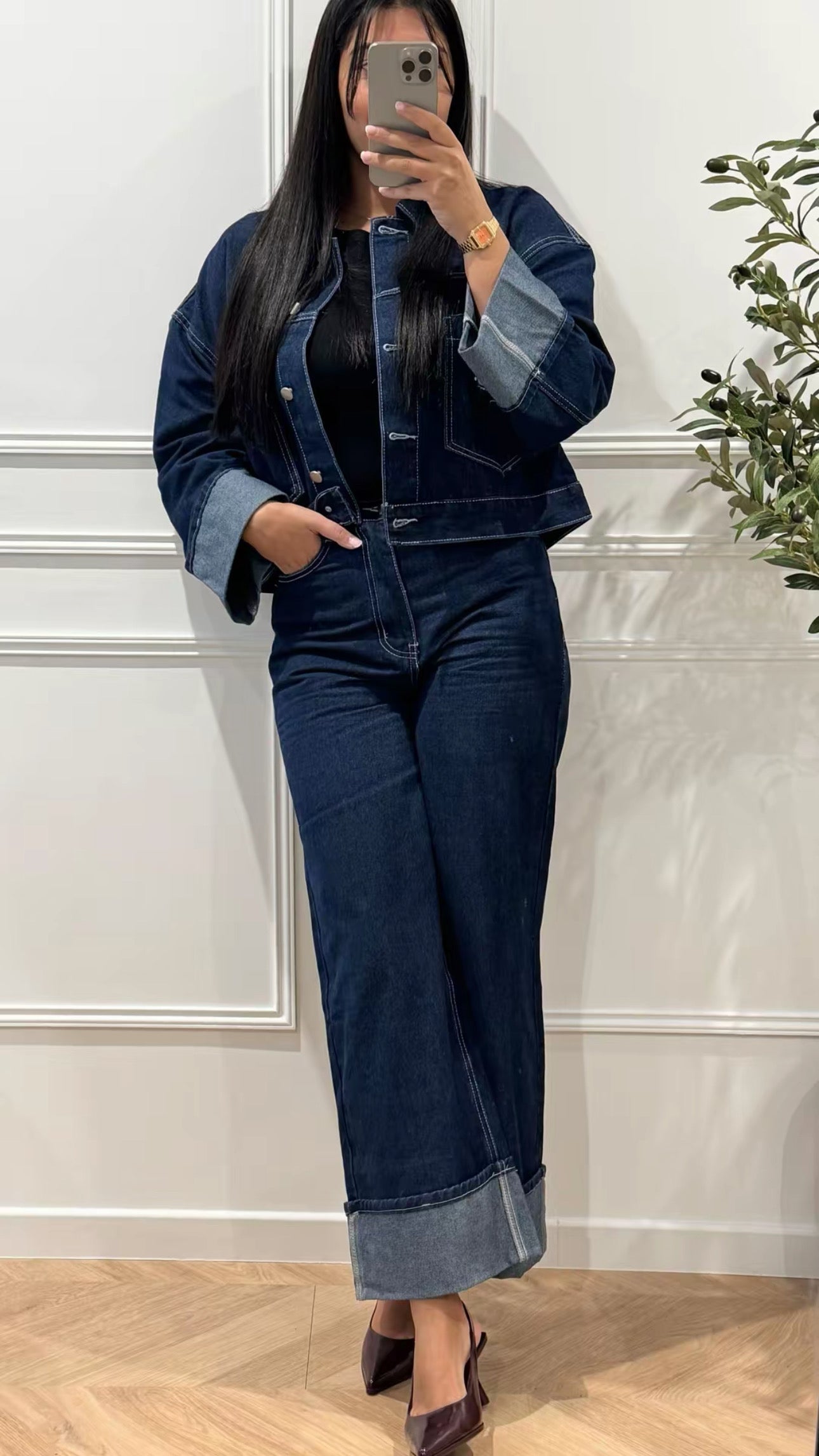 JEA | ENSEMBLE DENIM BLEU