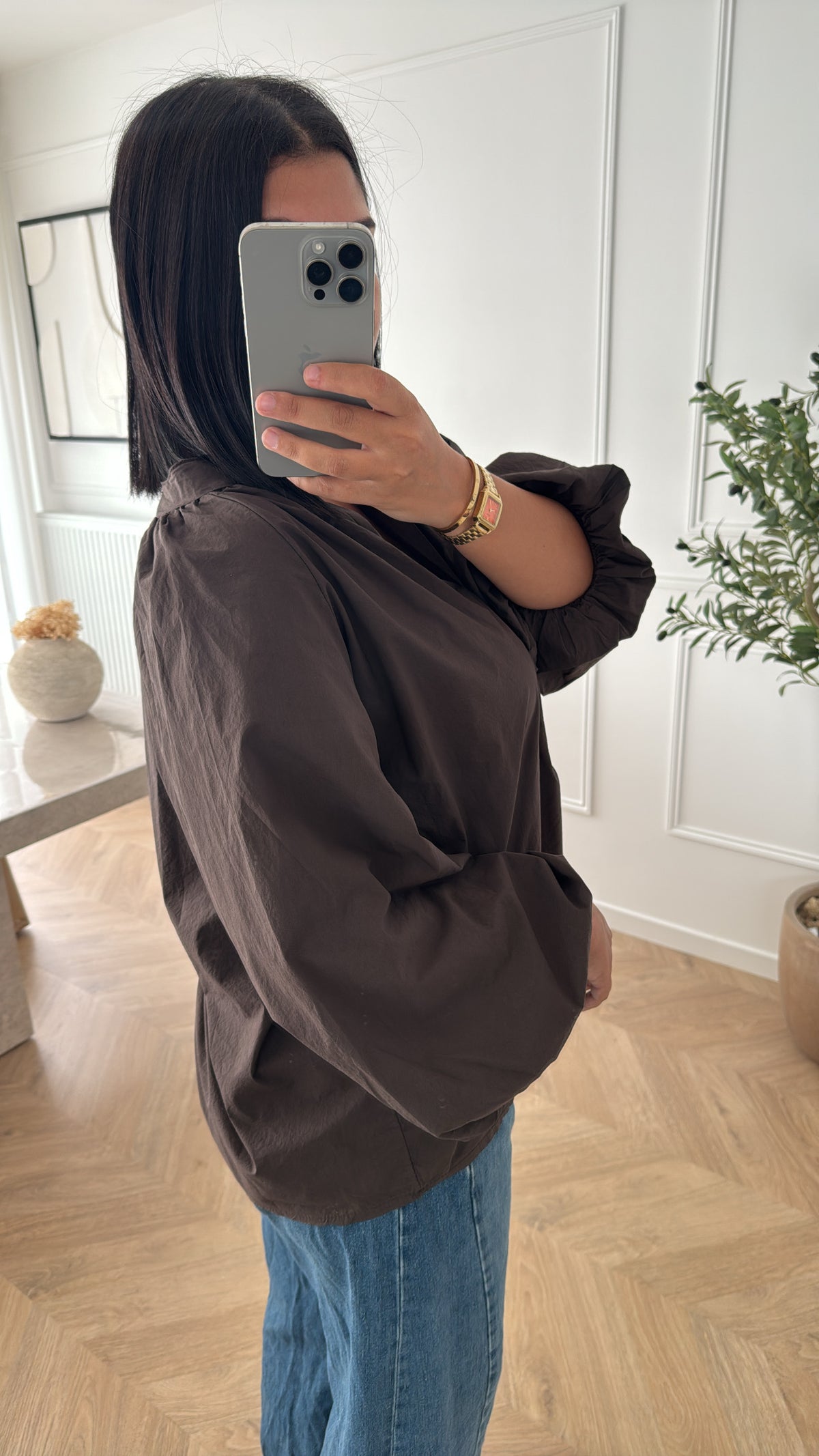 BLO | BLOUSE CHOCO
