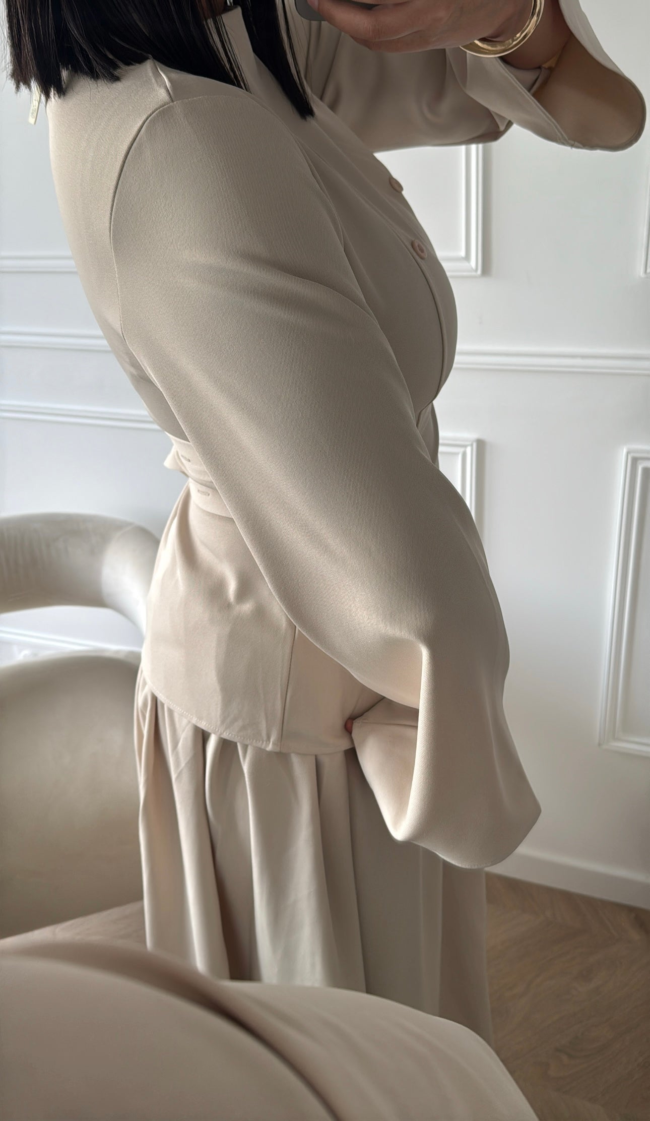 ELI | SET JUPE BEIGE