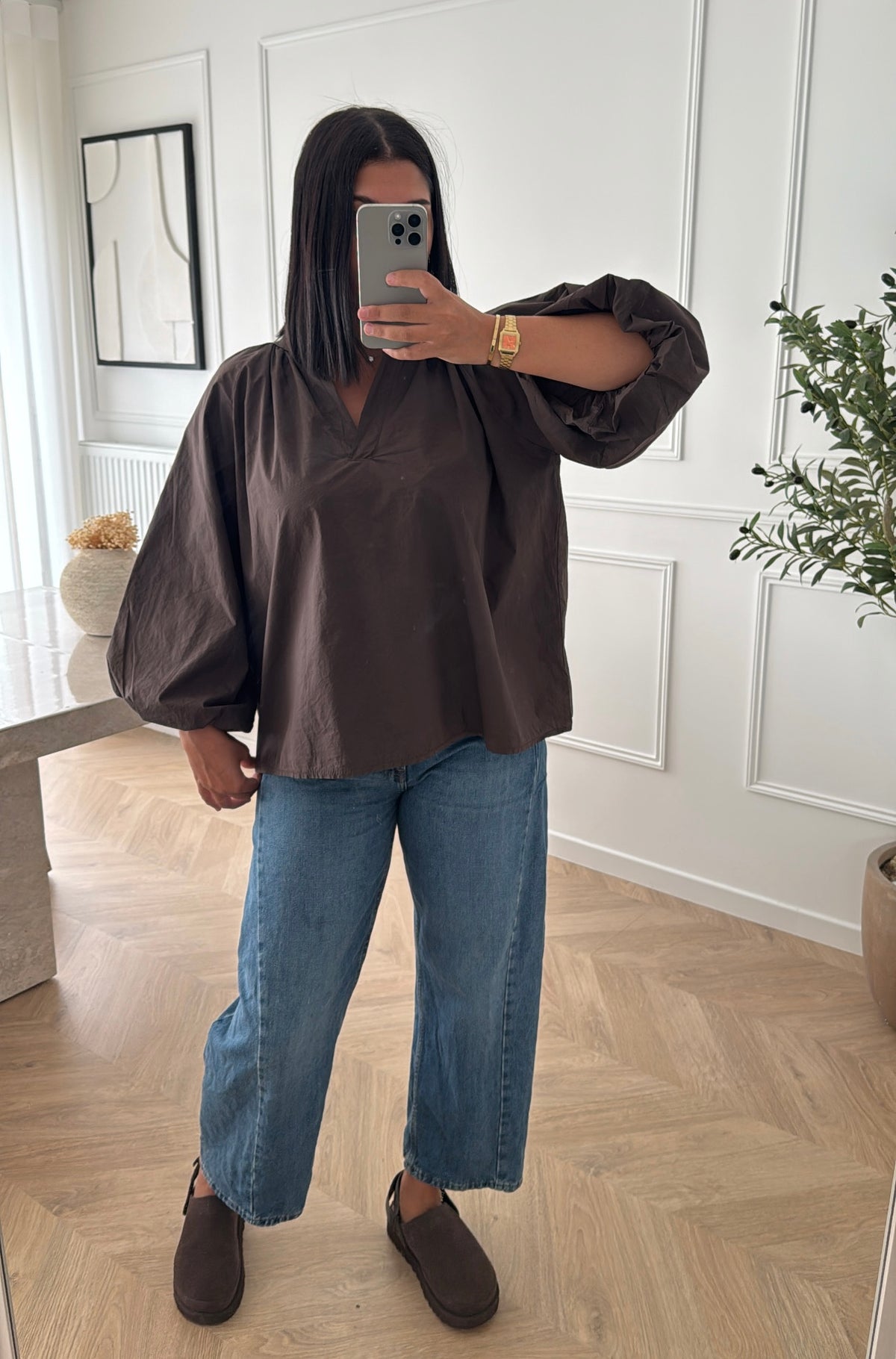 BLO | BLOUSE CHOCO