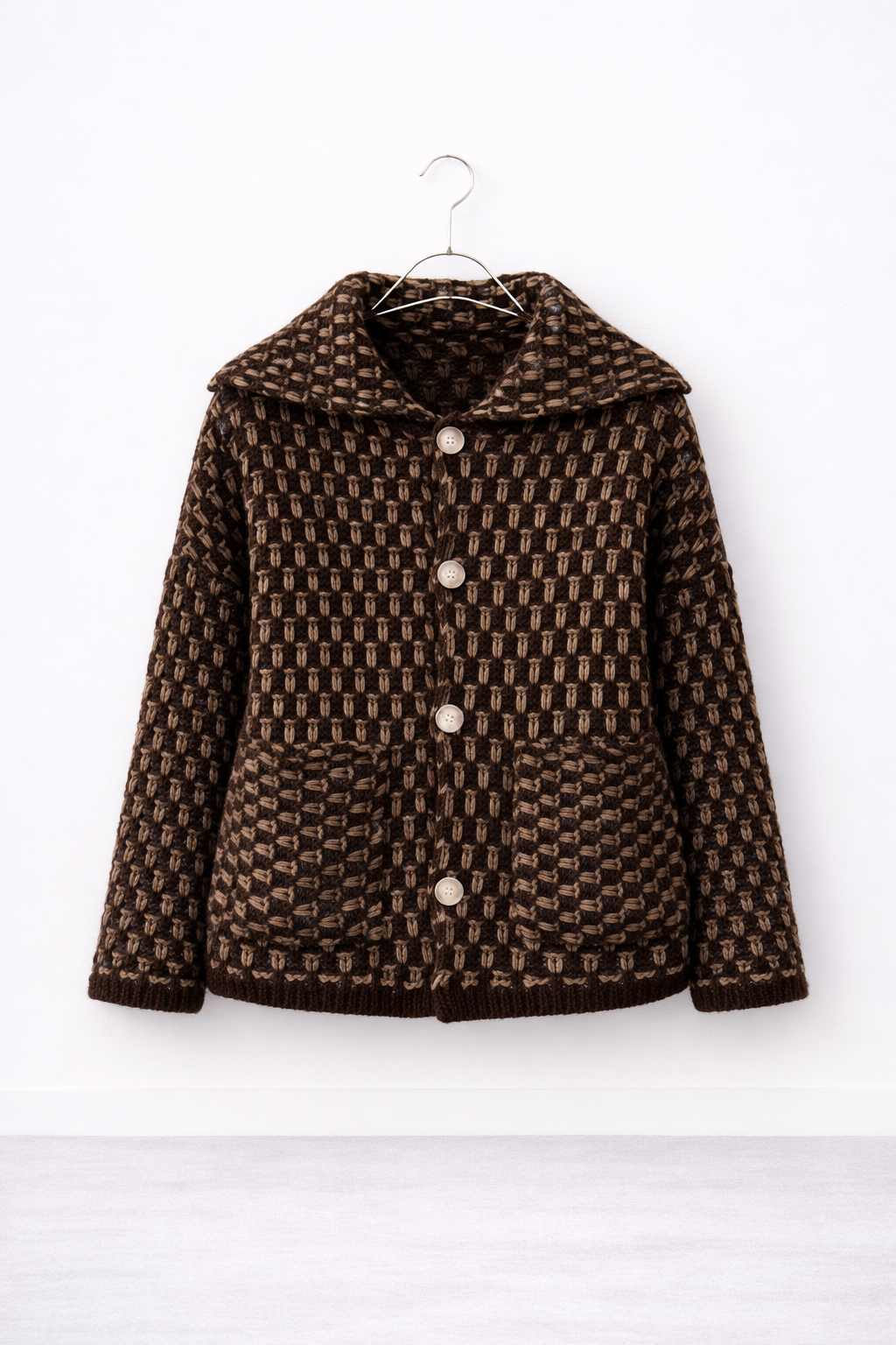 THE | GILET MAILLE CHOCO