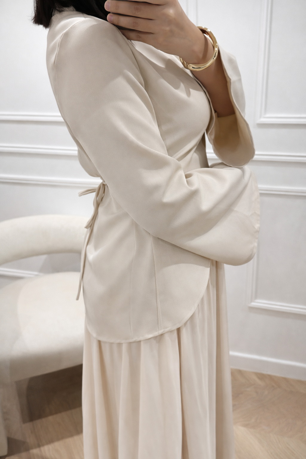 RAF | ENSEMBLE ASYMÉTRIQUE BEIGE