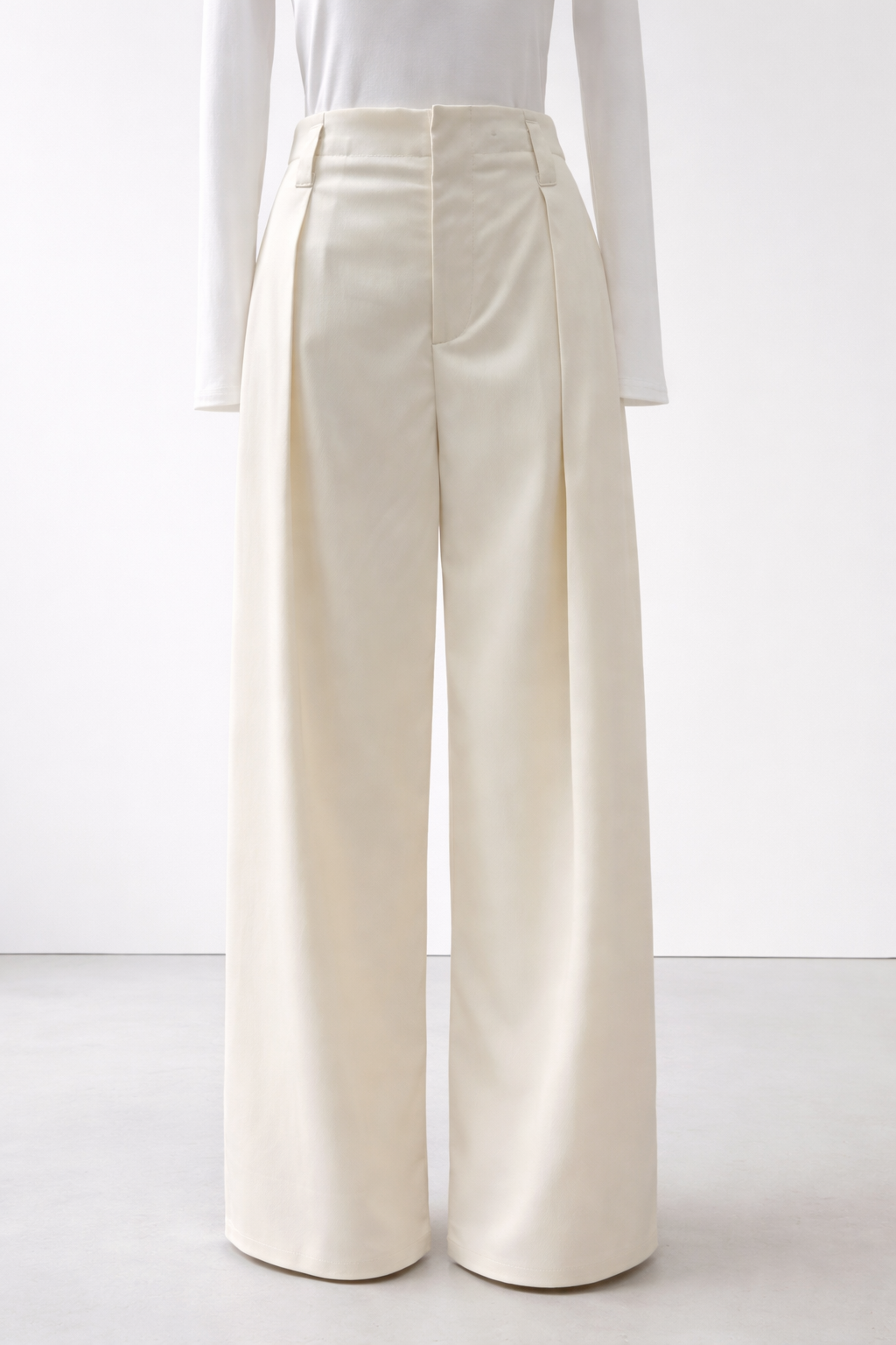 PAN | PANTALON CLASSY CRÈME