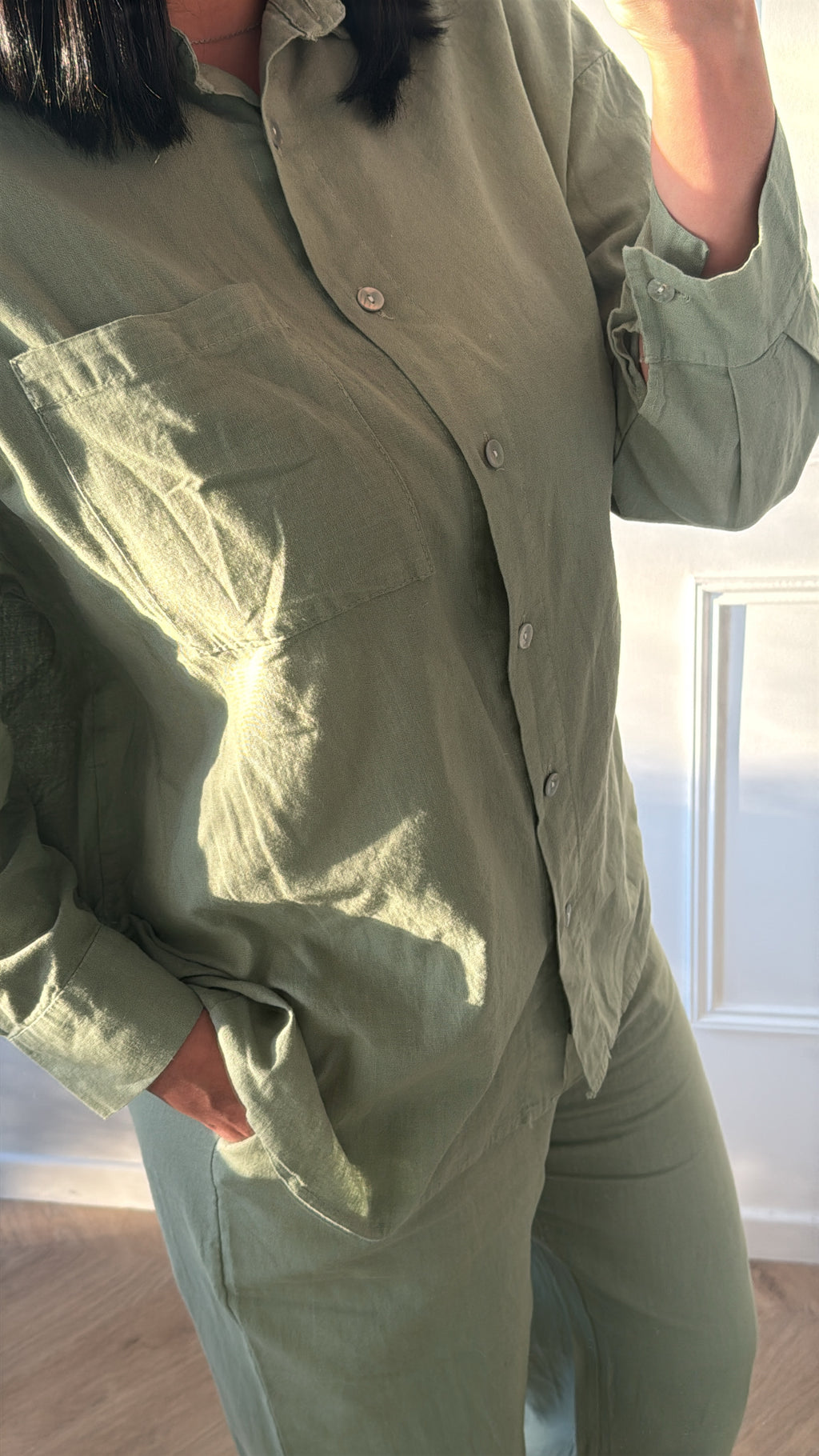 LIN | ENSEMBLE OLIVE