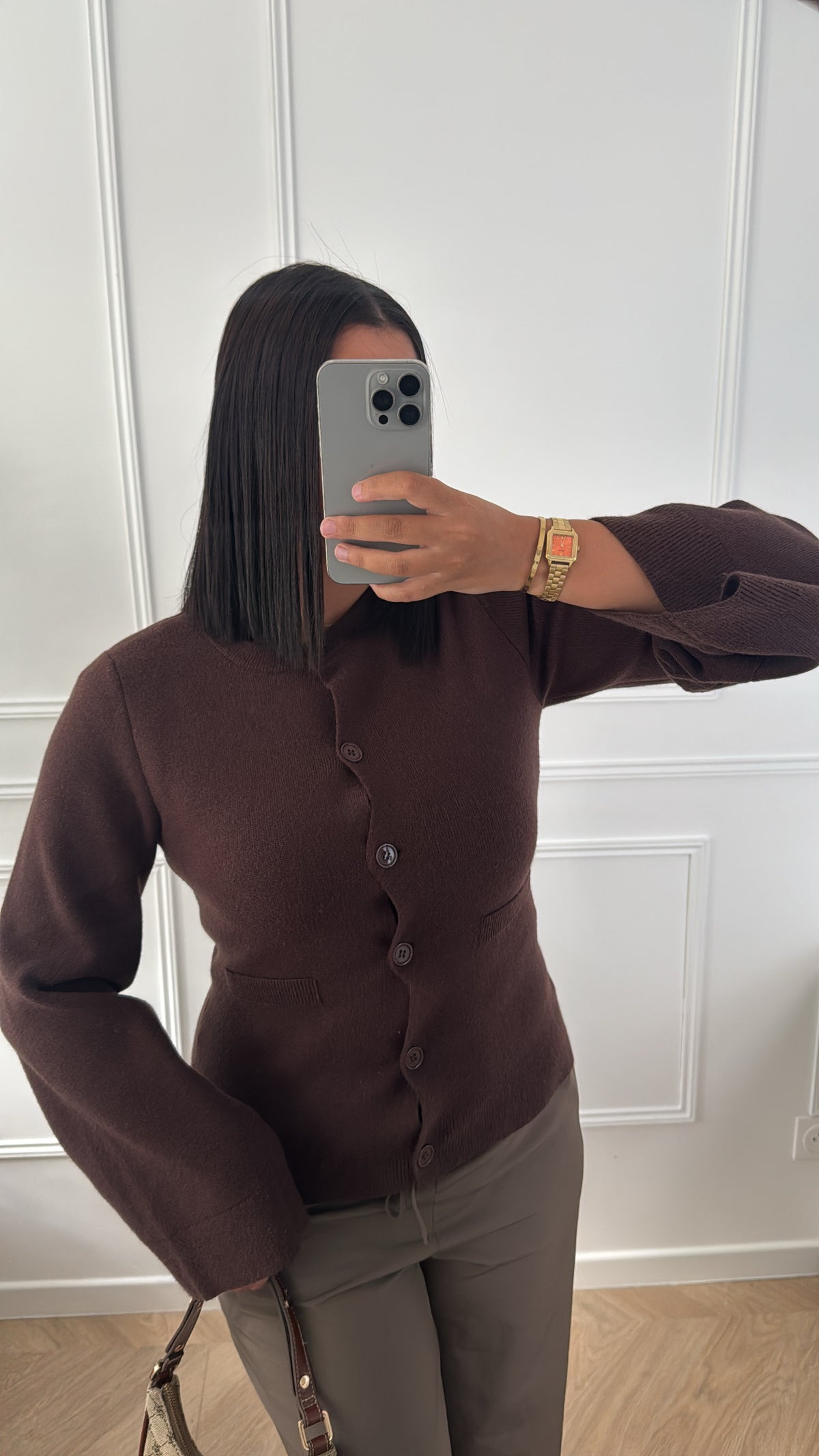 COFFEE | CARDIGAN CHOCO