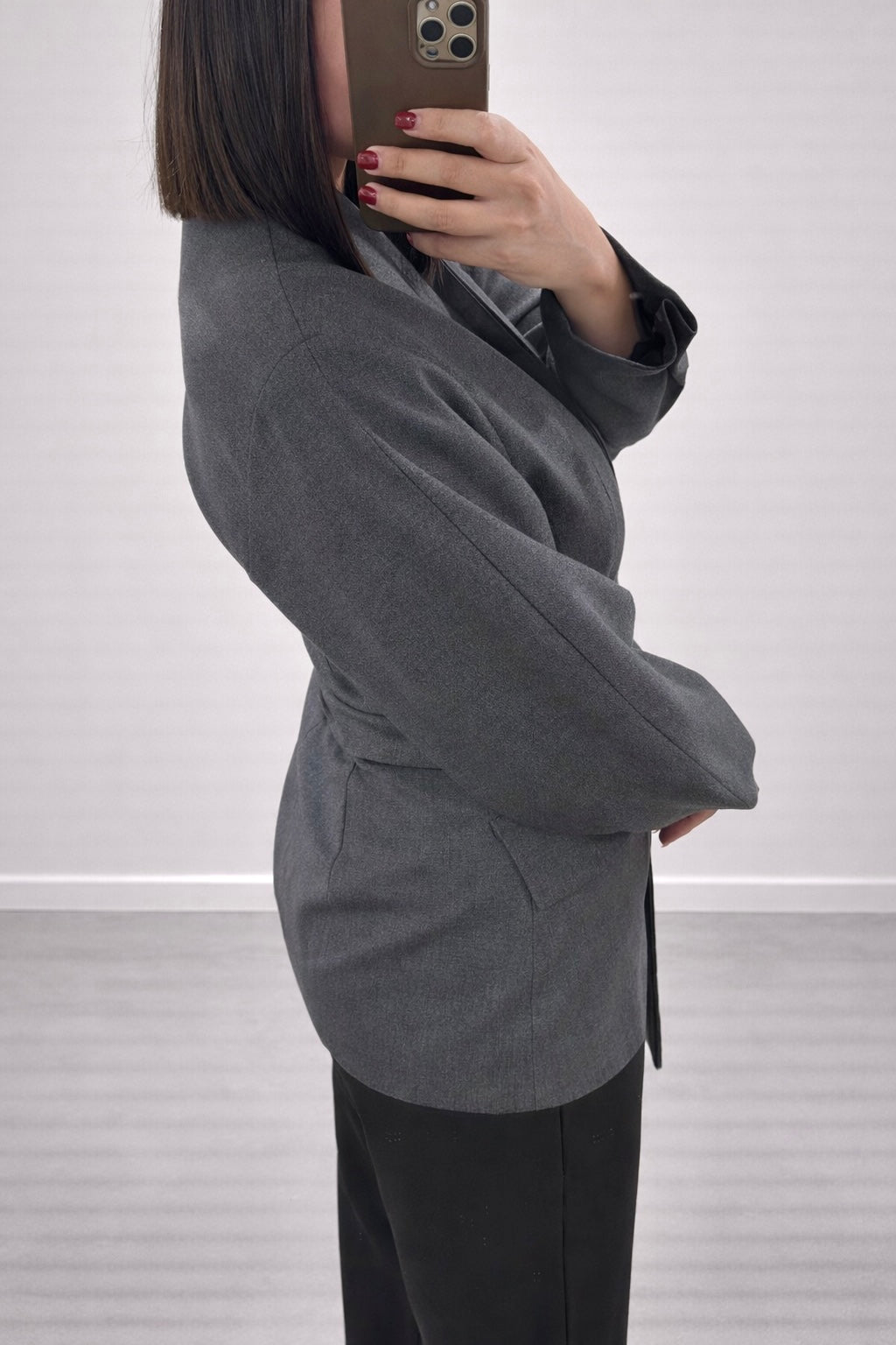 BLA | VESTE BLAZER GRIS