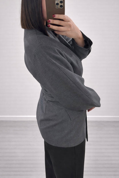 BLA | VESTE BLAZER GRIS