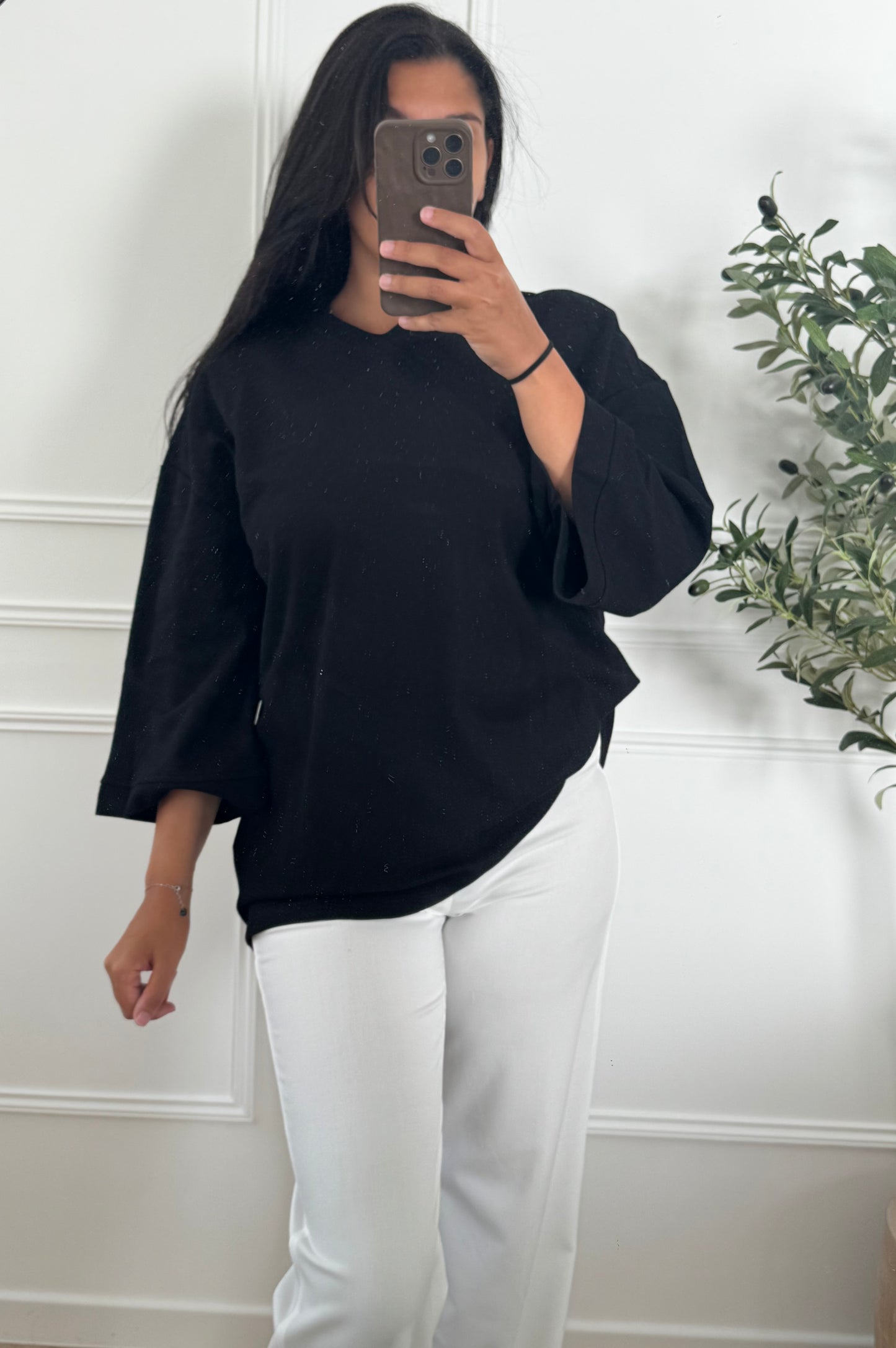 ESSENTIAL | SWEAT BASIC NOIR