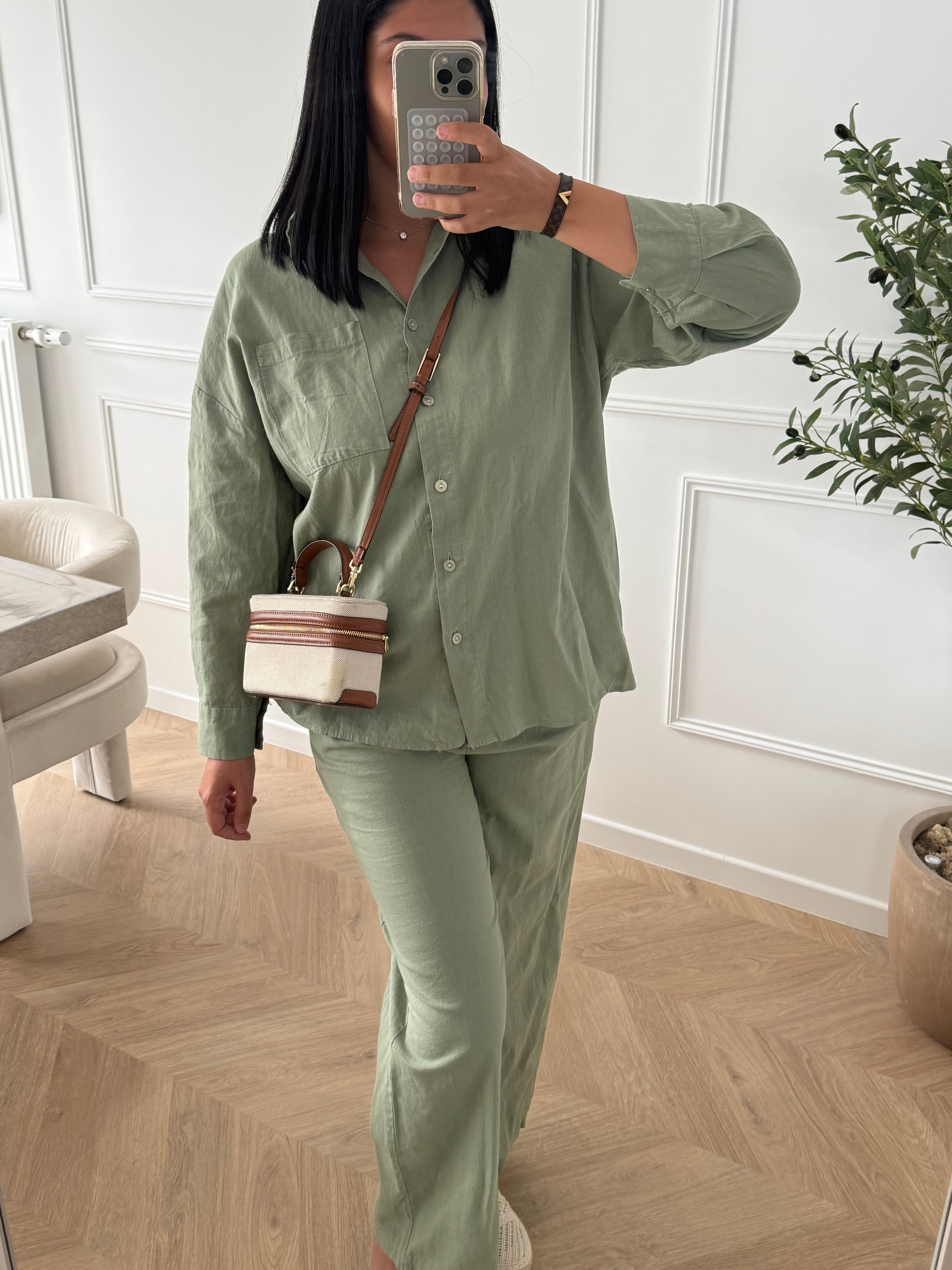 LIN | ENSEMBLE OLIVE