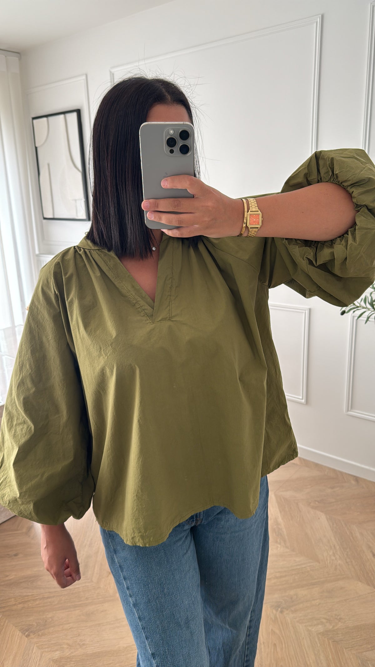 BLO | BLOUSE OLIVE