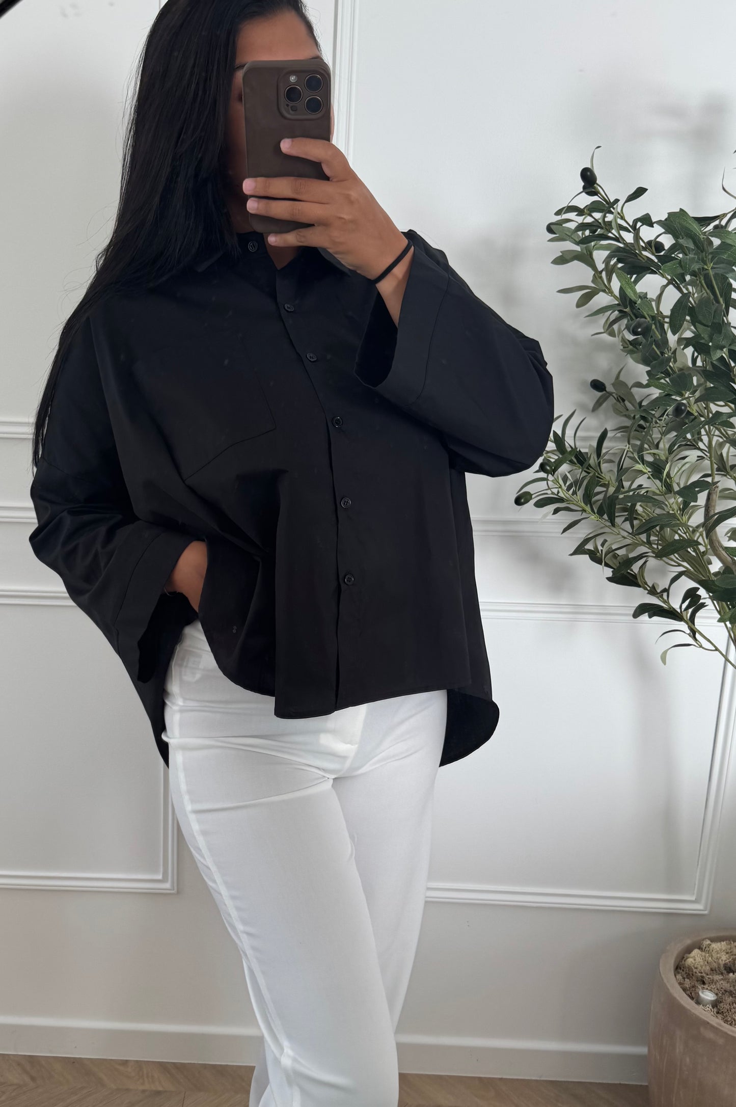 ESSENTIAL | CHEMISE NOIR