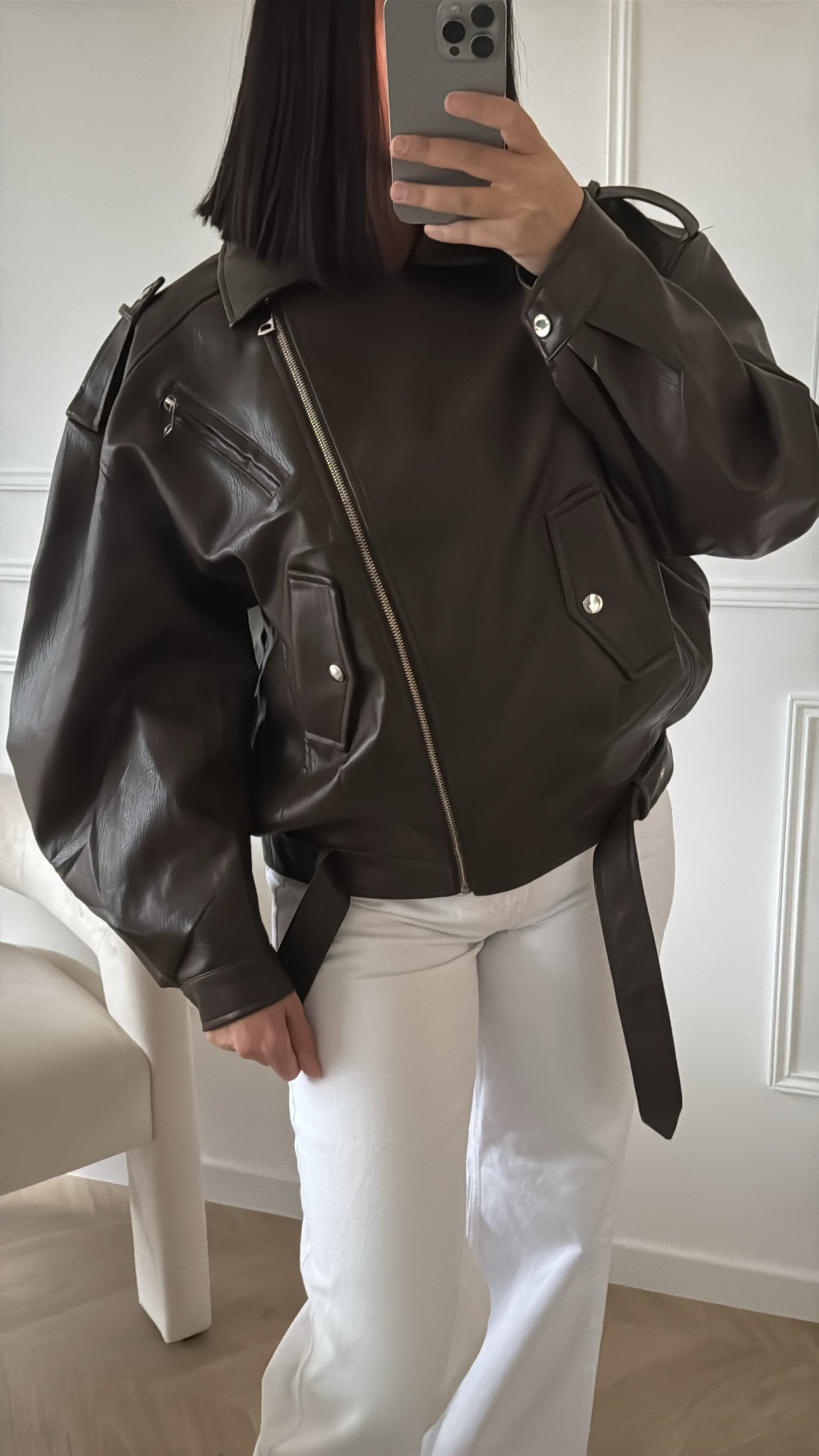 SIM | VESTE  BALLON CHOCO