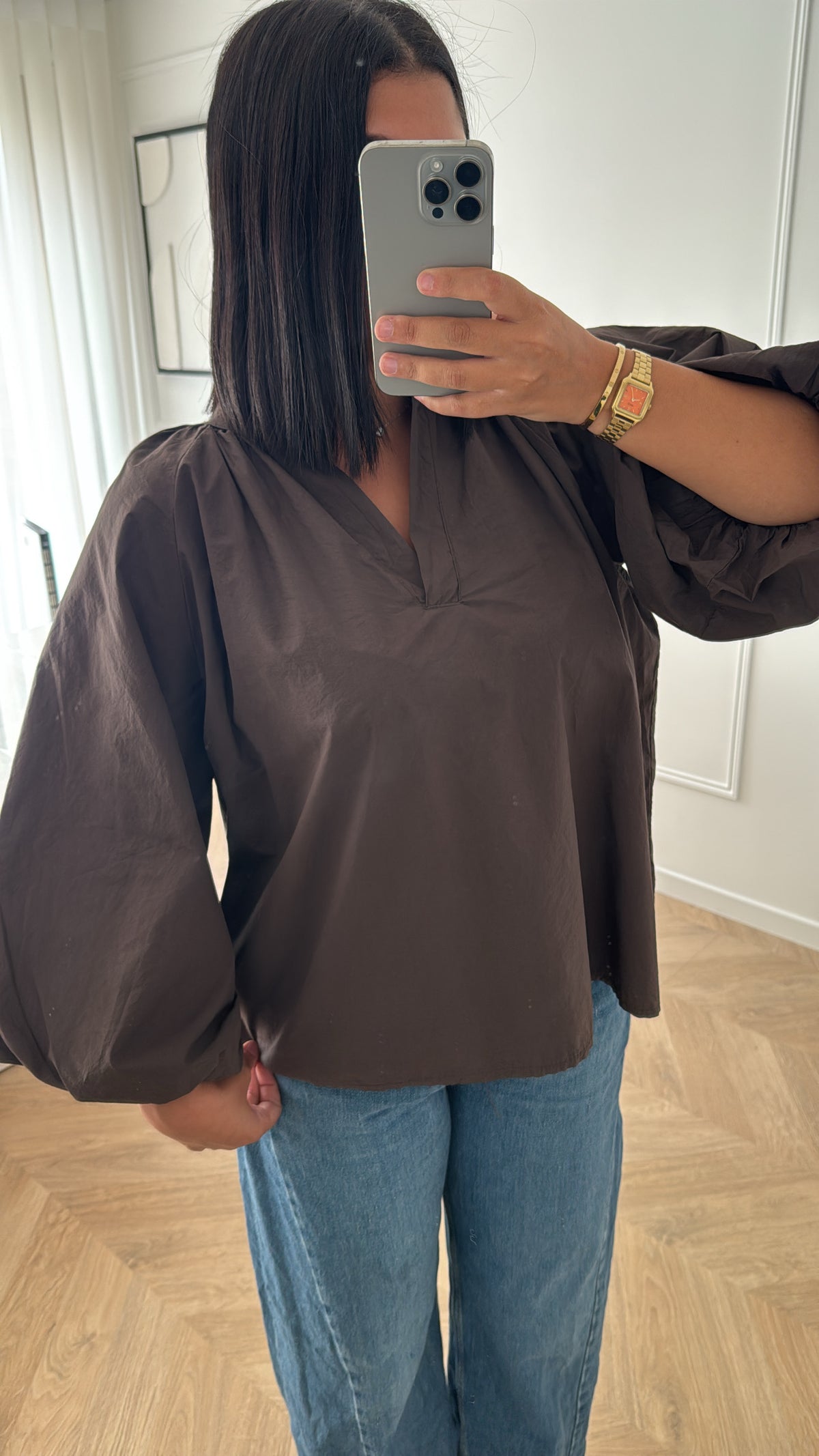 BLO | BLOUSE CHOCO