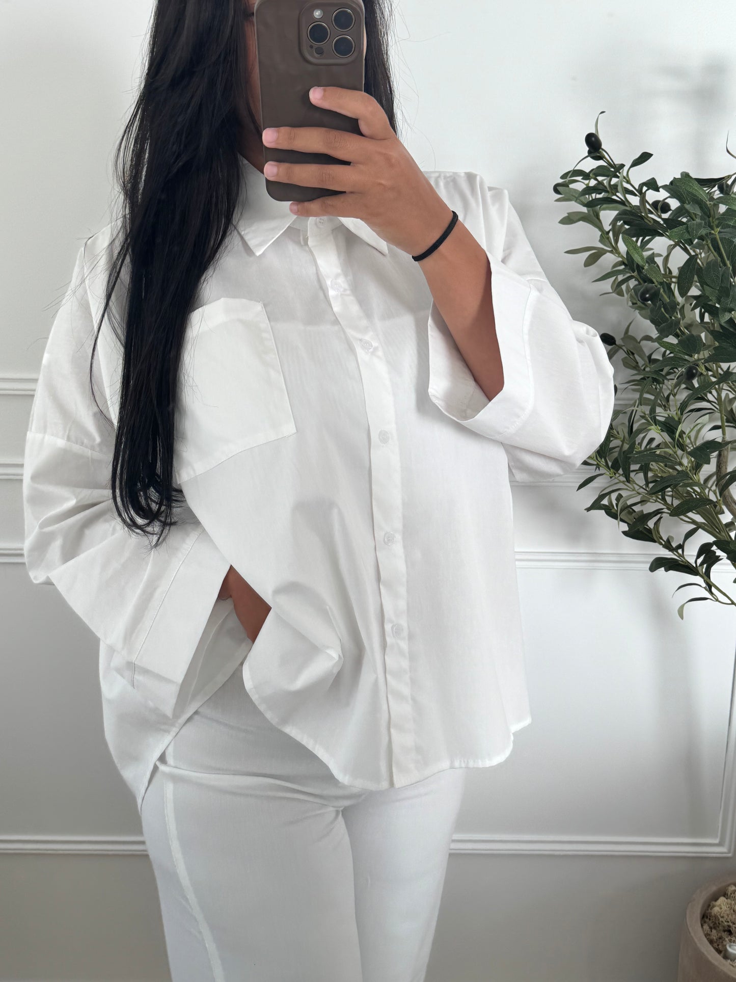 ESSENTIAL | CHEMISE BLANCHE