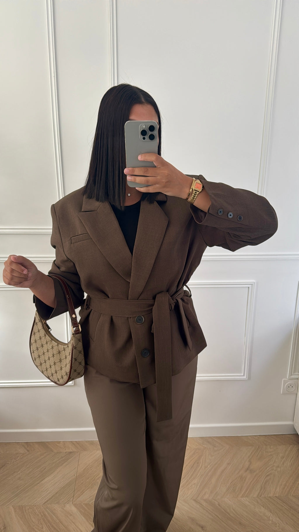 BLI | BLAZER MARRON