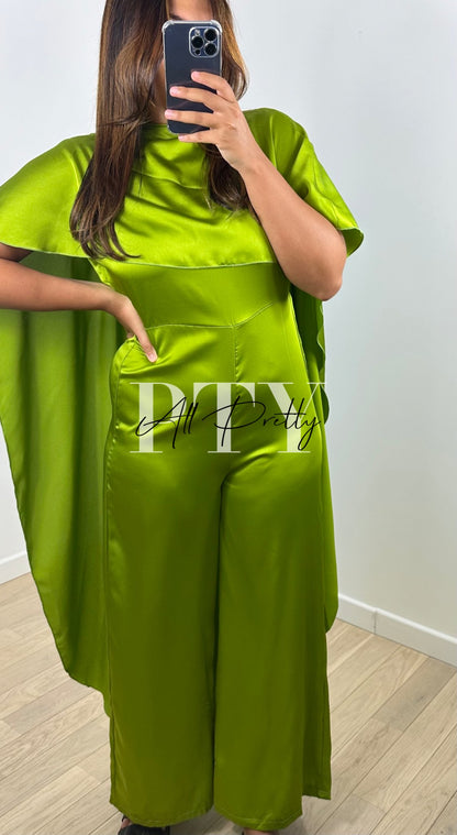 Combinaison CAPE [VERT] - ALL PRETTY